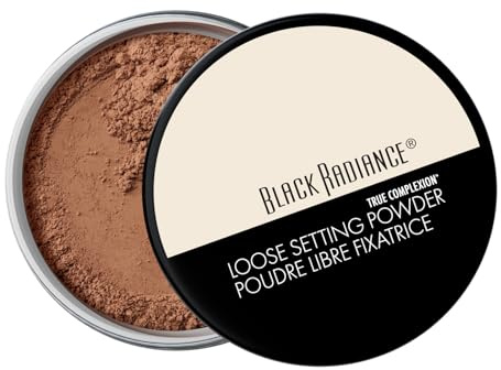 Black Radiance True Complexion Loose Setting Powder, Cocoa Kisses, 0.64 Ounce (Packaging May Vary)