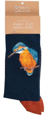 Wrendale Designs by Hannah Dale - 'The Kingfisher' Men's Socks