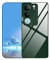UPLAI Case for Vivo V29 5G / Vivo V29 Pro 5G, Ultra Thin Tempered Glass Back Shockproof Cover, Premium PC + TPU Bumper Fashion Soft Silicone Cover. Green