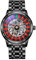 DAXIAOYU Drehbares Zifferblatt mechanische Uhren für Herren Luxus hohl Skelett Trendy Automatikuhr Wasserdicht Leuchtende Persönlichkeit Armbanduhr, Schwarzer Stahl, Luxuriös