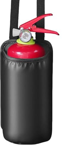 Borsa di stoccaggio estintore, montaggio per auto estintore,Borsa estintore forte multifunzionale - Pacchetto porta per sacchetto di stoccaggio per tazza d'acqua per seggiolino per auto, installazione