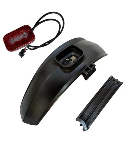 SPEDWHEL Kit de fendre arrière original avec taillight Applicable à JOYOR S5 S8 S10 Scooter électrique pare-boues arrière avec pièces de remplacement de support d'installation