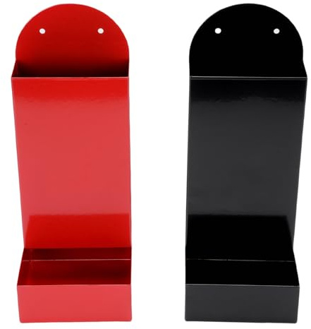 Fockety Chick Feeder and Waterer Kit, 2pcs 10.24in Top Fill Carbon Steel Carbon Steel Chicken Oyster Shell and Grit Feeder Poultry Feeding Container for Chicken Coop Accessories