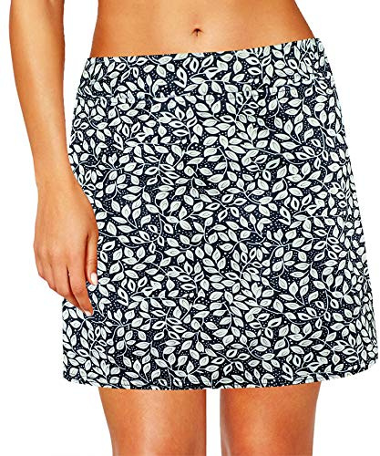 Jhsnjnr Kvinnors atletiska skorts lätta aktiva kjolar med shorts fickor golf tennis träning sport