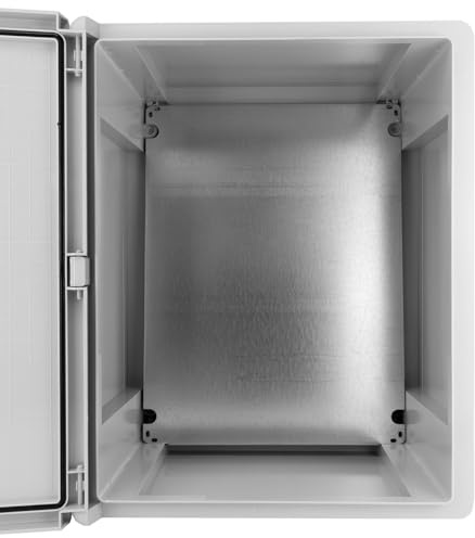 TP Electric Alloggiamento vuoto per quadro elettrico con porta a parete Scatola di distribuzione IP65 IK10 400 x 500 x 240 mm