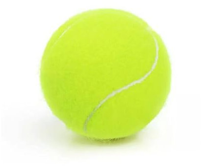 Tennisbälle mit hoher Elastizität, 1 Packung Übungs-Tennisbälle für Training und Wettkampf, Standardgröße 6,3 cm, weiche Gummi-Tennisbälle für Anfänger, Hunde, Haustiere