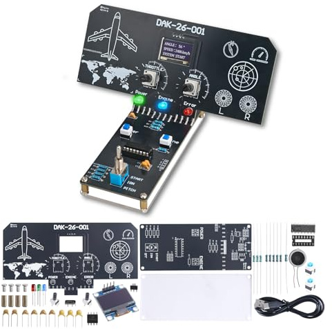 Lumenrix Soldering Practice Kit, DIY Flight Control Electronic Project Kit