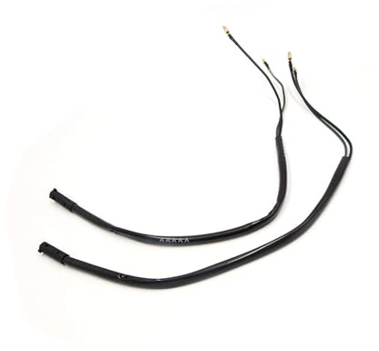 A ABSOPRO 2 st. svart 44 cm längd motorcykel broms fram bromsljus brytare kabel DE de artikelbyte