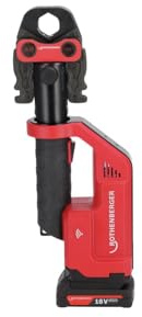 ROTHENBERGER ROMAX COMPACT III Set AMPShare, RFz, 16 – 20 – 25 mm, batteria da 2 Ah | 1000004293 | pressatrice per pressatura, raccordi, profilo RFz, 16 – 20 – 25 mm, 35 mm, metallo 40 mm plastica