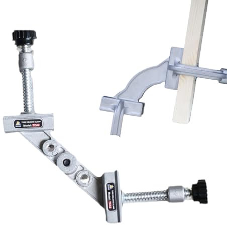 Étau à Angle Droit 90° | Pince Angulaire à 90 Degrés,Outils Manuels Réglables en Aluminium pour Menuiserie, Guidage de Tubes pour Soudage et Ébénisterie