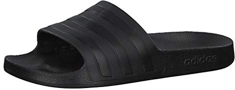 adidas Unisex Adilette Aqua Slides, Core Black / Core Black / Core Black, 42 EU