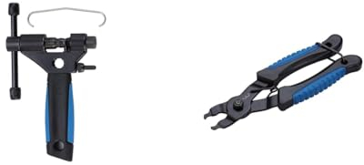 BBB Cycling Nautilus II Kettennietdrückerfür Fahrräder bis zu 11 Geschwindigkeiten, BTL-05 & Cycling LinkFix Kettengliedzange für Fahrräder, BTL-77