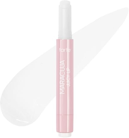 tarte maracuja juicy lip balm gloss – Viral Nourishing Lip Butter Color with High-Shine Hydration, Skincare Infused with Vitamin E, Vegan & Cruelty-Free, full size, Clear