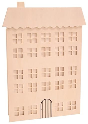 Artemio Wooden Advent Calendar for Decoration - 36 x 8.5 x 50 cm