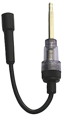 GARVALON Inline Zündkerzen Tester Zündungsprüfer Für 12v Benzinmotoren Zweiloch Spulen Diagnosegerät Zündfunkenprüfer Für Pkw Motorräder Und Rasenmäher