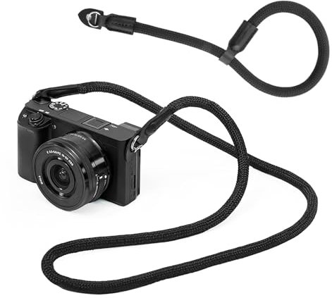 2 Piezas Correas para Cámara, Correa de Hombro para Cámara Con Correa de Mano, Correa de Cámara de Cierre Rápido, Correa de Cámara Ajustable, Cuerda de Escalada para Cámara Canon Sony Fuji DSLR