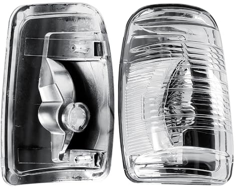 Intermitente de espejo izquierdo, lado del conductor, espejo exterior, intermitente giratorio, luz intermitente, intermitente lateral, compatible con Ford Transit V363 2014-2025