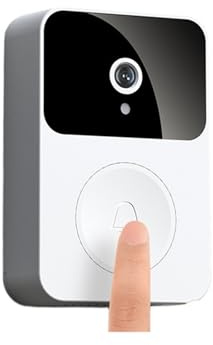 X9 trådlös videodörrklocka Kamera Visual Smart IP-dörrklocka Night Vision Realtidsövervakning Fjärrintercom Säkerhetsdörrklocka