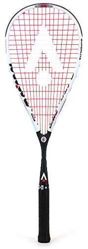 Karakal - Raquette de Squash S 100 - Poids du Cadre de 100 g pour Une maniabilité optimale - Graphite Fibre Nano Graphite - Comprend Une Housse complète