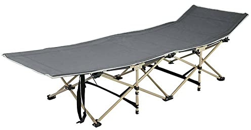Dhouse Folding Camping Bed Portable Single Folding Cot for Travel Fishing Picnic Office Lightweight Compact Outdoor Bed 190 x67x 36cm