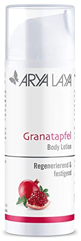 ARYA LAYA Body Lotion Granatapfel, 150 ml: Zellschutz pur, stärkt das Bindegewebe, wirkt Besenreisern entgegen, fruchtig-frischer Duft