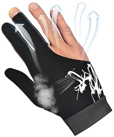 Bexdug Tennishandschuhe,3-Finger-Handschuhe - Professionelle, atmungsaktive, weiche Handschuhe, verstellbare, Bequeme Sporthandschuhe, beidhändige Sporthandschuhe für Männer und Frauen