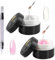 2 Stück Aufbaugel für Gelnägel 15ml Gel für Nägel UV zur Nagelverlängerung und Modellage für Nägel Versiegelungsgel Gel Nagellack Nail Art Design