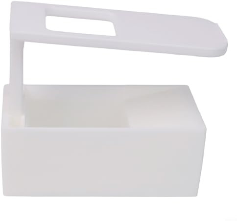 Sileduove Scanner de cartes portable pour la collecte rapide Outil de numérisation pour lecteurs MTG Compact 18,2 x 9 x 18,2 cm Appareil ABS blanc pour ManaBox