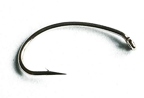 50 x MASUDZURI fly hooks - D052G (gold) - For caddis fly tying - 2X Short - 1X Fine - H12