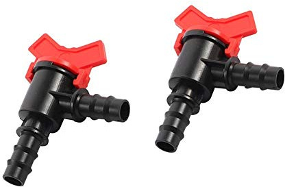 Quick Connect Garden Hose L-Shaped Control Valve Water Connector Suitable for 16mm Pipe Hose Garden Watering Hoses 90 Degree Waterstop Switch