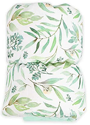 Pello Comfy Cradle Nursing Arm Cushion, Breastfeeding and Bottle Feeding, Travel-Friendly and Washable, Reversible Nursing Cushion for Newborn (Basil/Mint, S/M)