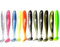 Kunstköder-Set, 11 Farben Gummiköder für Zander, Mini-Gummifisch-Set, Ultraleichter Gummiköder für Forelle, Barsch, Zander