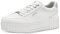 s.Oliver Damen Plateau Sneaker Platform Vegan, Weiß (White), 39 EU