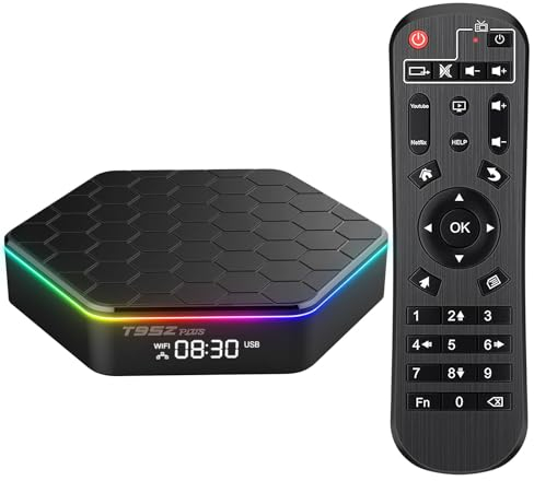 Android 12.0 TV Box, 4GB RAM 32GB Android Box ROM Allwinner H618 Quad Core 64-bit Support HD 6K/ 3D/ H.265 Ethernet 2.4/5G Dual WiFi BT 5.0