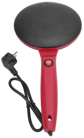 ZJchao Máquina Para Hacer Eléctrica, Cocina Eléctrica Para Crepe, Control Automático De Temperatura, Con Tazón De Alimentos, Batidor Y Espátula Incluidos Para Huevos, Panqueques, Tortillas