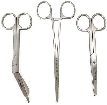 Set di forbici da infermiera cromo – forbici per bendaggi – forbici per infermiere – forbici di primo soccorso – regalo di cura