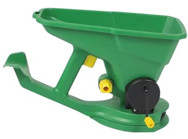 Spargitore per prato, seminatrice per serre, spargitore portatile con manico ergonomico per prato, giardino e salice