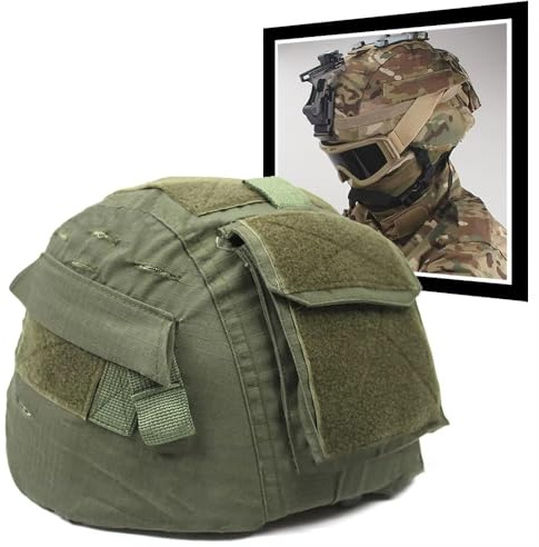 Taktisk hjälmöverdrag Airsoft hjälmöverdrag Tillbehör for MICH 2000 ACH-hjälmar Jakt Paintball-skyttehjälm