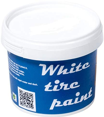 Anvil - Vernice bianca per pneumatici con fascia bianca di auto e moto, 250 ml, Cruiser Hot Rod