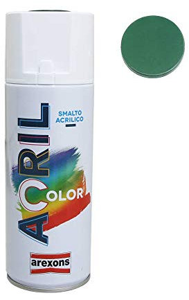 AREXONS - Spray de Pintura acrílica Verde Espuma ral 6005 (Honda CR) (Spray 400 ml) (3989)