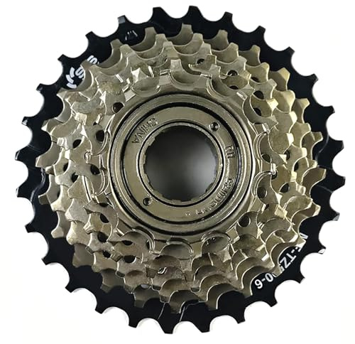 RainFlowwer Roue libre à visser MF-TZ500 6 7 vitesses 14-28 34 dents pour VTT vélo de route (TZ500-7 14-34T)