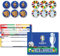 Emafymb Fußball Einladungskarten Em 2024-12 Einladungskarten - 12 Sammelsticker - 12 Umschläge, Fußball Euro 2024 Einladungen, Fußball Europameisterschaft 2024 Invitation Card