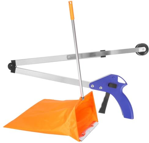 Baluue Recogedor Clip Para Basura Prueba De Viento Herramienta De Saneamiento Recogedor De Basura Portátil Para Exteriores Pinza Para Duradera De De Papel Usado
