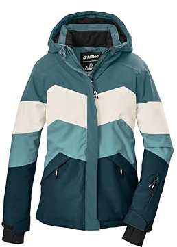 Killtec Ksw 188 Grls Ski Jckt Chaqueta de esquí impermeable con capucha y paranieves Niñas