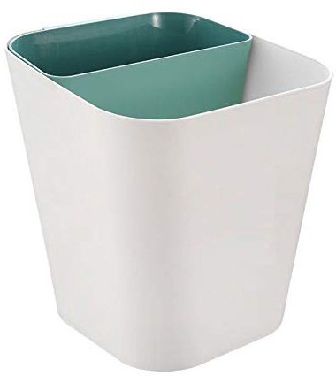 Corbeille De Bureau, Poubelle Tri Selectif,Bac Ordure Plastique, Facile À Utiliser Élégant Beau Design Résistant Aux Rayures, pour Chambre À Coucher, Salon, Cuisine