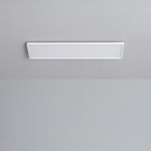 LEDKIA LIGHTING Plafón LED para Cocina, Comedor, Habitación 24W Rectangular 580x200 mm Doble Cara Switch | Temperatura de Color Seleccionable (Blanco Frío, Neutro, Cálido)