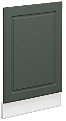 Vicco Frontblende Fame-Line, Grün-Gold Landhaus/Weiß, 45 cm ohne Arbeitsplatte
