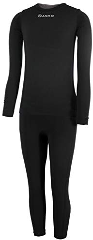 JAKO Kinder Unterwäsche Kinderset Underwear, Schwarz, 164/176, 6353