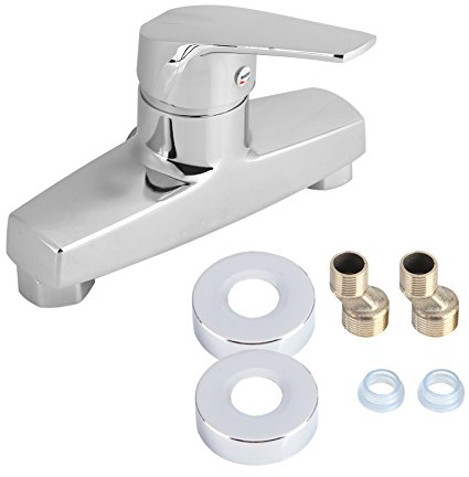 VGEBY1 Mitigeur de Douche, Alliage de Zinc Salle de Bains Baignoire Robinet Mitigeur Robinet Mural Mélangé Eau de Douche