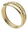 Fossil Ring Für Frauen Vintage Iconic, Höhe: 7,4mm Gold-Edelstahl-Ring, JF03801710